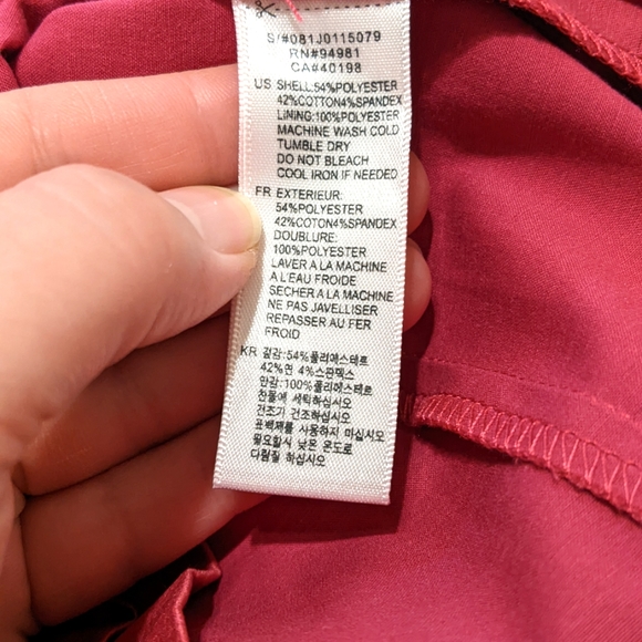 Fuchsia mini cocktail dress - Picture 4 of 4